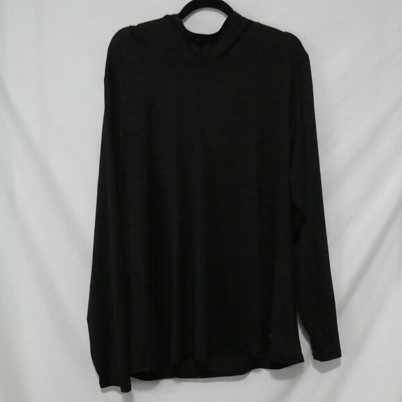 ATHLETIC WORKS - Dri-More | 3X | Classic Striped Black Long Sleeve Hoodie - Picture 1 of 15